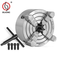 Mandrin de tour indépendant OLIMA/SANOU Band K72 à 4 mors de 125 mm