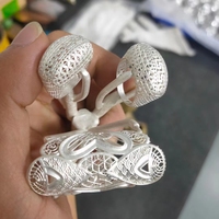 Imprimante 3D DLP d'oxygène à la cire blanche super rapide et facile à couler pour les modèles de bijoux en filigrane doré