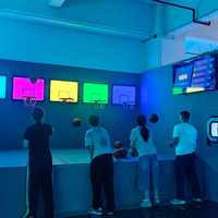 Mini-basket-ball de divertissement, sport pour enfants et adultes, arène, jeu interactif, jeux de paniers