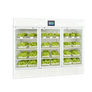 Gabinete <span class=keywords><strong>de</strong></span> <span class=keywords><strong>Cultivo</strong></span> Vertical Inteligente <span class=keywords><strong>de</strong></span> Tres Puertas y Múltiples Niveles con Cubierta <span class=keywords><strong>de</strong></span> ABS |   Sistema <span class=keywords><strong>de</strong></span> <span class=keywords><strong>Cultivo</strong></span> Hidropónico <span class=keywords><strong>de</strong></span> Vegetales para Interiores - Product Image 1