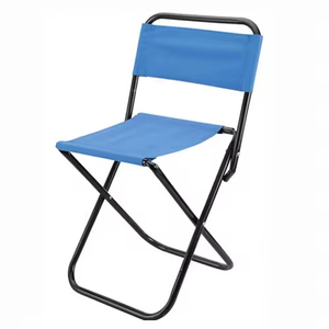 Outdoor Ultra-Light Portable Small Folding Chair Metal Camping Fishing <b>Garden</b> Outdoor Furniture Chair - Product Image 6