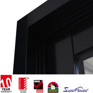 Portes de Patio professionnelles en Aluminium Double verouillé, noir et blanc, garantie 10 ans, isme AS2047/NOA - Product Image 3