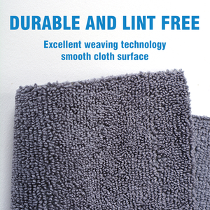 Gran oferta, toalla cuadrada de microfibra sin bordes <span class=keywords><strong>para</strong></span> coche, trapo <span class=keywords><strong>para</strong></span> encerar, paño limpio ecológico <span class=keywords><strong>para</strong></span> el hogar, 260gsm, 30x30cm - Product Image 3