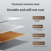 Étagère de rangement de cuisine moderne à trois niveaux en acier inoxydable, support vertical pour vaisselle et bols, égouttoir portable pour couteaux