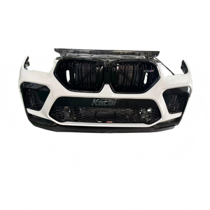 Kit de conversion de pare-chocs avant style <span class=keywords><strong>X6</strong></span> <span class=keywords><strong>M</strong></span> pour <span class=keywords><strong>BMW</strong></span> <span class=keywords><strong>X6</strong></span> G06 XDrive40i 2020+, mise à niveau directe OEM, fascia sport - Product Image 1