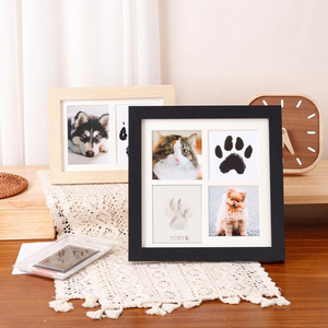 Marco de Fotos Moderno de Madera con Huella de Mascota Cherish Forever, con Encanto Rústico, Construcción Duradera, Perfecto para Preservar Recuerdos Preciosos - Product Image 6