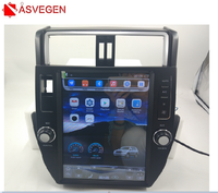 Venta al por mayor Reproductores de coche con GPS para 2010-2013 Toyota Prado con soporte USB Reproductor de DVD Descarga de software GPS
