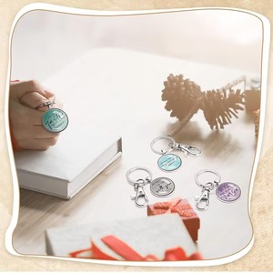 Regalos Cristianos, Llaveros Bíblicos al por Mayor, Mini Cúpula de Cristal con Citas Bíblicas, Llavero Religioso para <span class=keywords><strong>Ministerios</strong></span> de Iglesia - Product Image 6