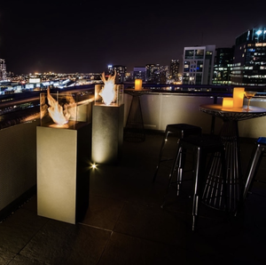 Paysage extérieur carré/rond chauffe-alcool éthanol cheminée véritable feu cheminée <span class=keywords><strong>Table</strong></span> B & B décoration feu <span class=keywords><strong>de</strong></span> joie poêle - Product Image 5