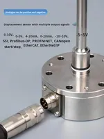 Sensor de Desplazamiento Lineal por Inducción Magnética Integrado en Cilindro Magnetostrictivo de Alta Precisión RB, Resistente a la Presión, 24V
