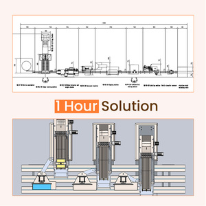 Ligne de production de machine de tri et de comptage de bouteilles en plastique rondes et carrées CE CGMP - Product Image 4