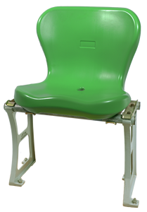 Chaise de stade durable en plastique moulé par soufflage avec design ergonomique pour le soutien lombaire - Product Image 3