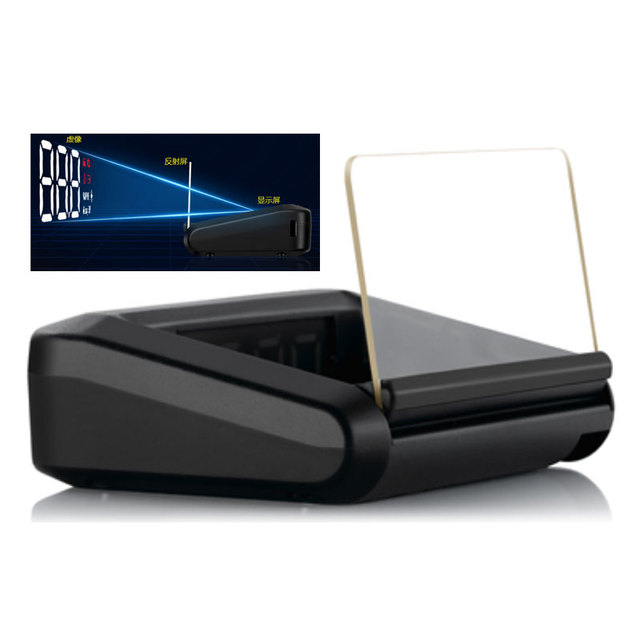 New Car HUD Head up Display Universal OBD GPS Heads up Display Speedometer for All Cars