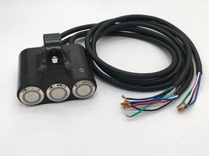 Accesorios para Motos, Interruptor de Faro Trifunción para Motocicleta, Botón de Encendido/Apagado Automático con Luz LED - Product Image 3