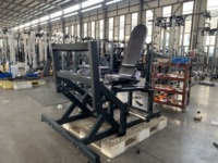 Machine de musculation commerciale pour presse à mollets assise horizontale – Équipement de fitness pour l'entraînement des mollets