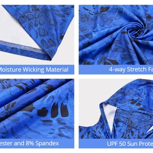 Camisa Táctica Unisex para Senderismo y Pesca con Protección Solar UPF 50, Diseño en Línea - Product Image 5