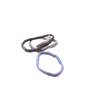 Élastiques à cheveux tressés en tissu, multicolores, pour usage quotidien, origine Yiwu - Product Image 5