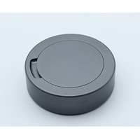 Vente en gros directe d'usine, boîte à snus en aluminium gris, boîte à snus anodisée, boîte à snus personnalisée