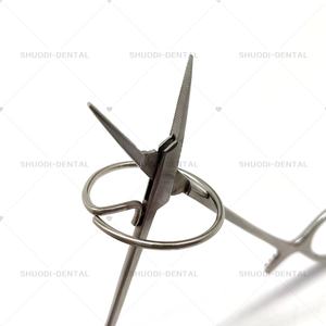 Fórceps de anillo para removedor de puente de corona Dental con anillo hemostático Bloqueo de arteria cirugía soporte de aguja para mosquitos - Product Image 2
