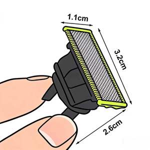 Testina di Ricambio OEM per Rasoio Elettrico <span class=keywords><strong>One</strong></span> <span class=keywords><strong>Blade</strong></span> 360 - Product Image 1