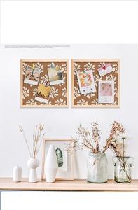 Tableau mural décoratif en liège à cadre en aluminium, design côtier, pour messages, mémos et organisateur de clous, pour la maison, le bureau ou le bureau de travail - Product Image 2