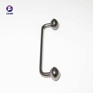 Bijou corporel en titane G23, barbell vintage à surface plate à 90 degrés, très poli, calibre 14, cadeau de mariage et de fiançailles <span class=keywords><strong>Zano</strong></span> - Product Image 3