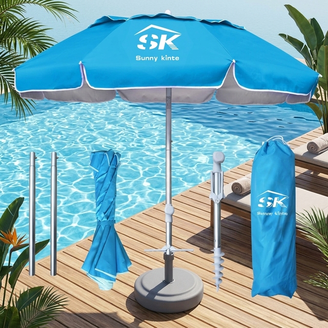 Sport Beach Umbrella Outdoor UPF 50+ Umbrella Shelter for Beach Chair with Umbrella