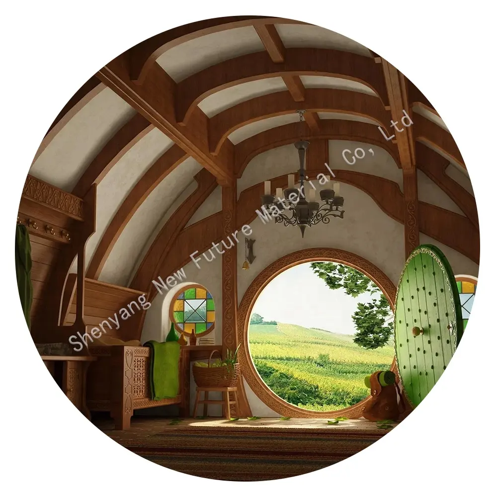 Hobbit hole real house Forest Vacation homes and log cabins