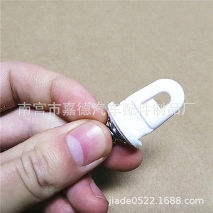 คลิปยึดกันชนหน้า 743712 สำหรับ Citroen C5 Peugeot 407 ตัวล็อคพลาสติกสำหรับรถยนต์ - Product Image 3