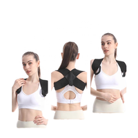 Correcteur de posture respirant et réglable pour hommes et femmes - Soutien dorsal supérieur pour soulager la douleur et corriger la posture