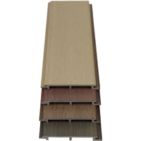 Revêtement mural extérieur en composite PVC Bammax 3D imitation bois, imperméable, ASA