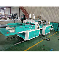 Mini machine de fabrication de sacs en polyéthylène, contrôlée par PLC, à moteur, haute productivité, écologique, prix de vente