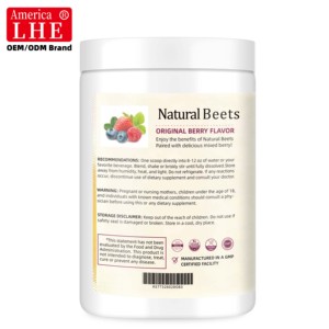 Fabricante de Suplementos de Óxido Nítrico al por Mayor, Polvo de Remolacha que Favorece la Circulación y la Energía, 250g de Polvo de Óxido Nítrico - Product Image 4