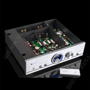 MUZISHARE Préamplificateur à tubes R90 6KE8*6/12AX7*2/12DT5/17BE3 Réglage de la fréquence <span class=keywords><strong>phono</strong></span> entièrement équilibré avec télécommande - Product Image 5