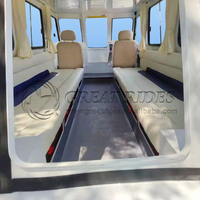 Bateau de pêche en aluminium de 25 pieds/7,6 m, modèle 2024, avec console, cabine, bateau de plaisance, yacht de luxe à vendre
