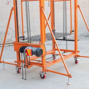 Vente chaude HUGECRANE 8 mètres en alliage d'aluminium hydraulique pliable multi-modèle 500KG capacité de charge Tables élévatrices à mât vertical - Product Image 3