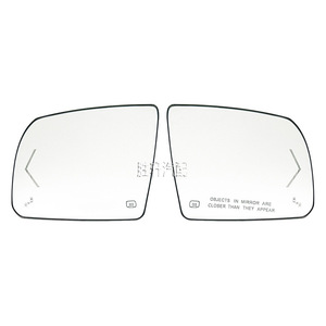 Toyota Tundra Sequoia 2007-2020 Rearview <b>Mirror</b> Glass With LED Blind Spot Assist Adjustable <b>Irregular</b> Shape 12V - Product Image 1