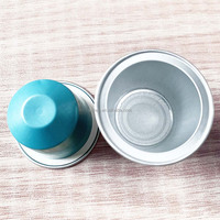 Machine de scellage de capsules vides en aluminium Saneu avec couvercle en aluminium, diamètre 37 mm, pour tasses à café