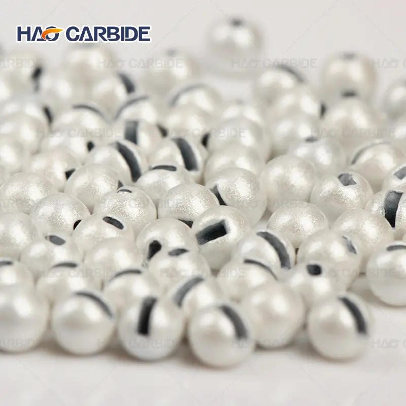 Fly Tying Material Tungsten Slotted Beads Shiny Color and Lasting in Stock Wholesale