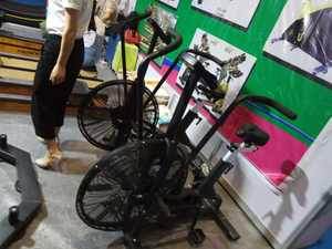 Bicicleta Estática para Ejercicio en Casa, Gimnasio, Bicicleta de Aire para Desarrollo Corporal, Bicicleta de Ejercicio para Interiores - Product Image 5