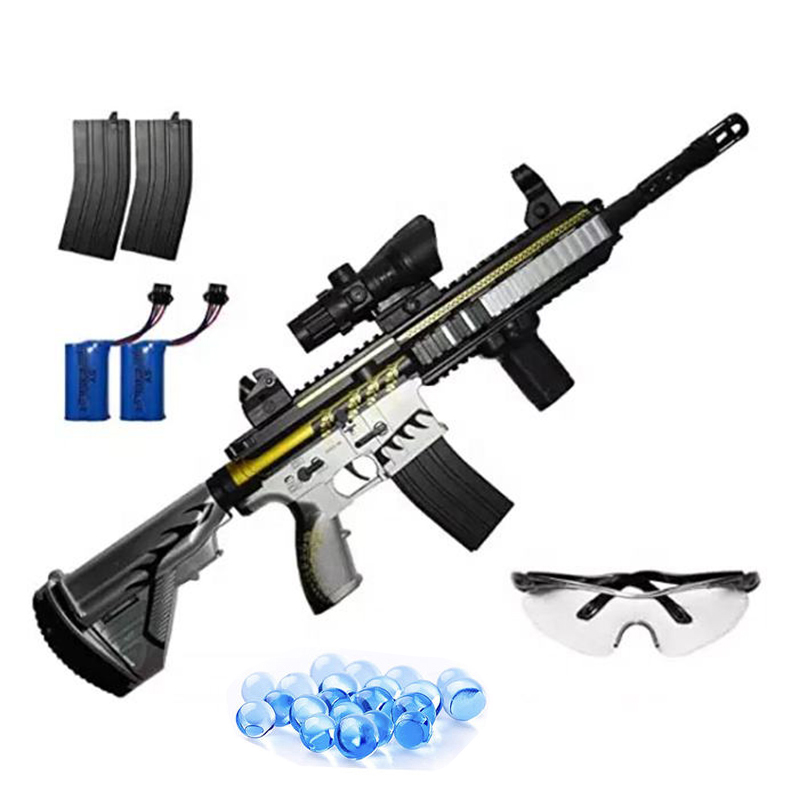 Электрический игрушечный пистолет-бластер M416 ak47 m4 m4a1, игрушечный пистолет для игр на открытом воздухе, с водяными шариками, для избавления от брызг, игрушечный пистолет для детей