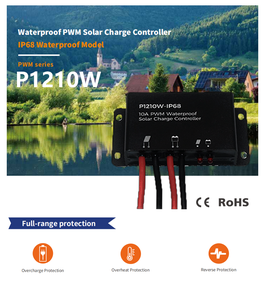 P1210w बैटरी चार्जर सौर चार्जर 10a <span class=keywords><strong>12v</strong></span> pwm सौर चार्ज नियंत्रक p1210w वाटरप्रूफ ip68 आउटडोर पोर्टेबल - Product Image 4