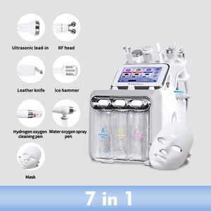 Máquina Facial Hydra Profesional 7 en 1, Dispositivo de Belleza Portátil con Oxígeno, Peeling con Chorro de Oxígeno, Microdermoabrasión con Cristales, H2O2 - Product Image 2