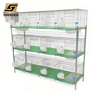 Katmanlı Tavşan Yetiştirme Kafesi, Galvanizli Tavşan Yetiştiricileri Çiftlikleri Kümes Hayvanları Tavşan Yetiştirme Kafesi Satışı - Product Image 1
