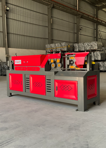 Redresseuse de barres d'acier à fréquence variable Thousand-Ton King 5.5KW/15KW, rouge, haute efficacité, équipement de construction - Product Image 3