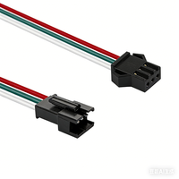 Adaptateur JST SMR-06V-B SMP-02V-BC Série SM2.5, Câble d'Extension Mâle-Femelle en Cuivre Étamé avec Isolation PVC 600V pour Appareils Électroménagers