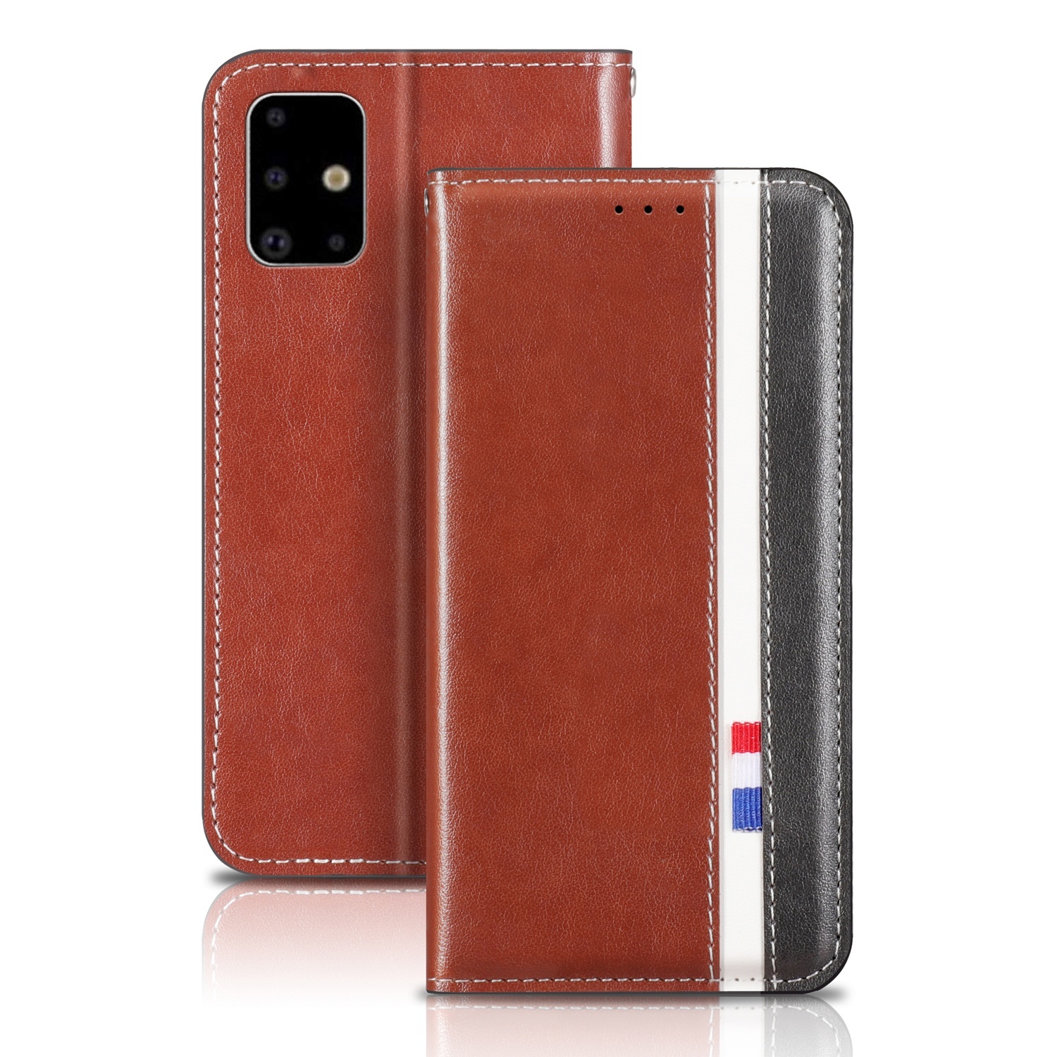 High Quality PU Leather Flip Phone Case for Samsung galaxy A71 with stands Wallet Book Cell phone Case