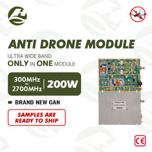 Módulo GaN Ultra-largura de Banda 300MHz-2700MHz 200W Série RSF Jammer Contra Drones com Amplificador de Sinal - Product Image 1