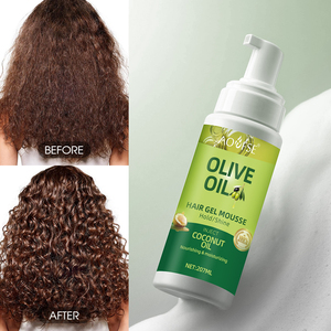 Cera per <span class=keywords><strong>Capelli</strong></span> Personalizzata a Forte Tenuta, <span class=keywords><strong>Mousse</strong></span> Schiumogena Organica all'Olio d'Oliva, Gel Styling per <span class=keywords><strong>Capelli</strong></span> Naturali - Product Image 5