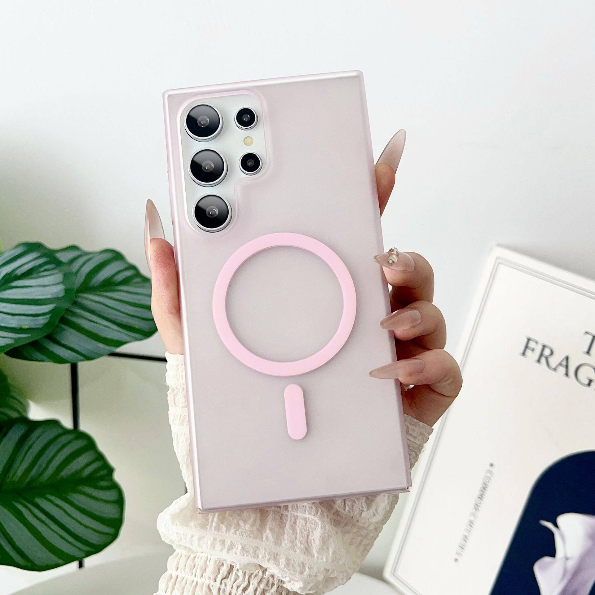 Pink  With camera protection